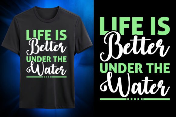 Better Life Under Water SVG Design: A Dive into Creativity