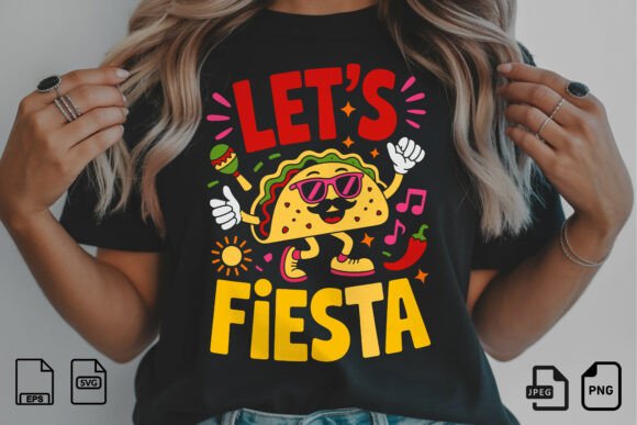 Bring the Party: Vibrant Fiesta Graphics for Your Brand