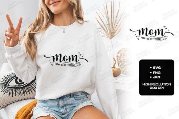 Celebrate Mom Every Day with This Elegant Script Design