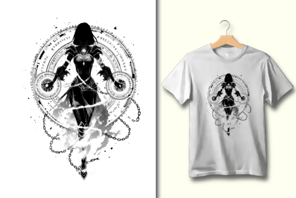 Chained Warrior Design: Unleash Bold Visual Storytelling