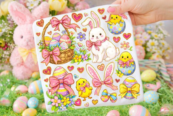 Charming Easter Designs: The Bunny Coquette Bow Aesthetic