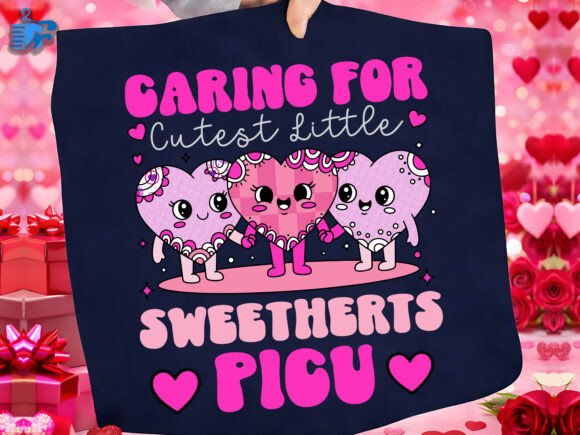 Cute PICU Nurse Sweethearts: A Design for Care and Creativity