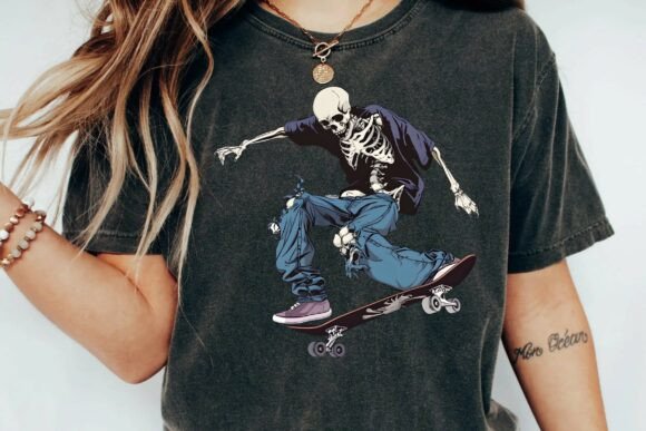 Edgy Skull Graphics: The Ultimate Streetwear Design Asset
