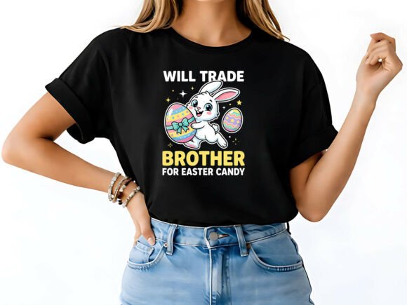 Funny Brother Easter T-Shirt Design: Festive Fun for All Ages