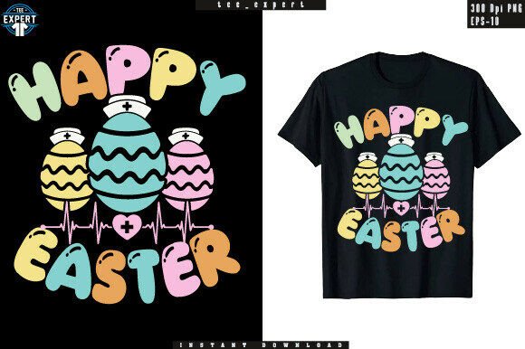 Groovy Bunny Easter Design: A Retro Twist for Spring Projects