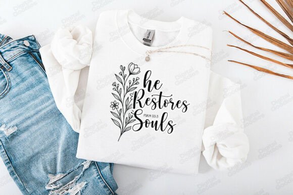 He Restores My Soul Psalm 23 Design: A Guide for Faith-Based Creators